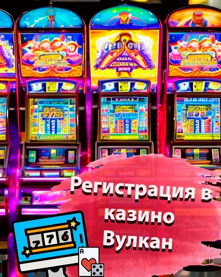 Регистрация в казино Вулкан